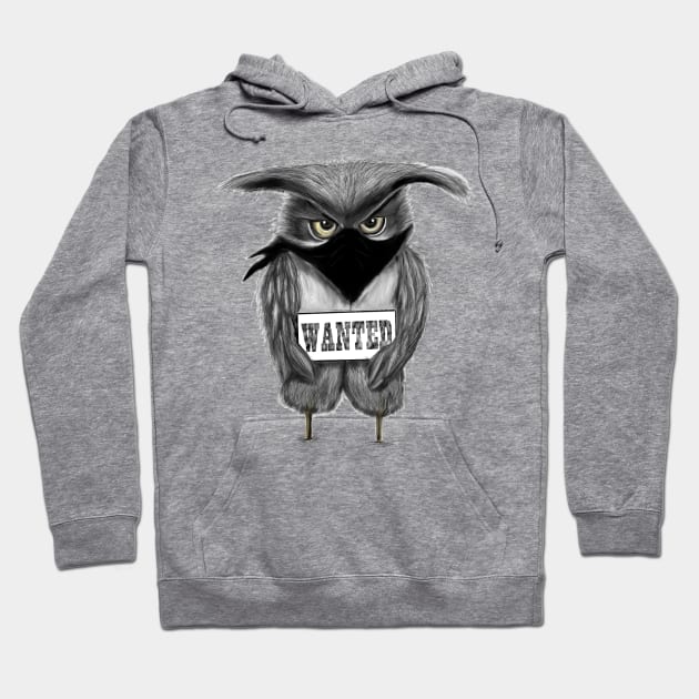 Bandit Owl Hoodie by msmart